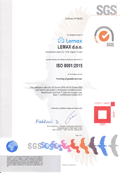 SGS ISO 9001:2015 Pružanje geodetskih usluga